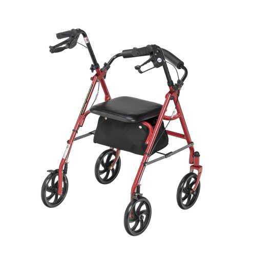 Durable 4 Wheel Rollator with 7.5" Casters - Edmonton Medical supplies store - Canada - online store