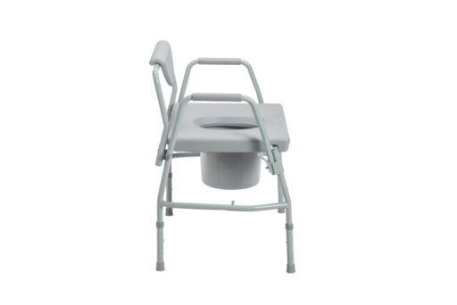 Deluxe Bariatric Drop-Arm Commode –  11135-1