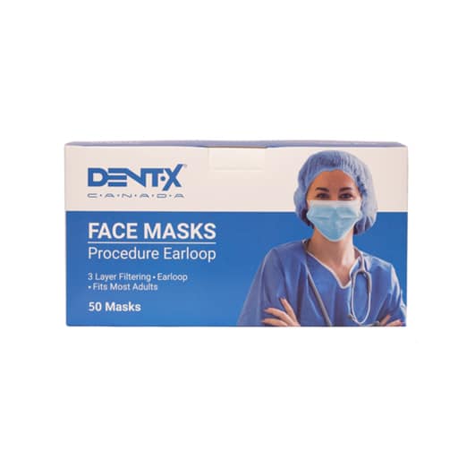 Dentx Disposable Face Mask in Edmonton