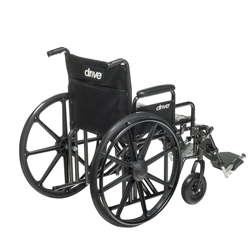 Bariatric Sentra EC Heavy-Duty Wheelchair 24-2