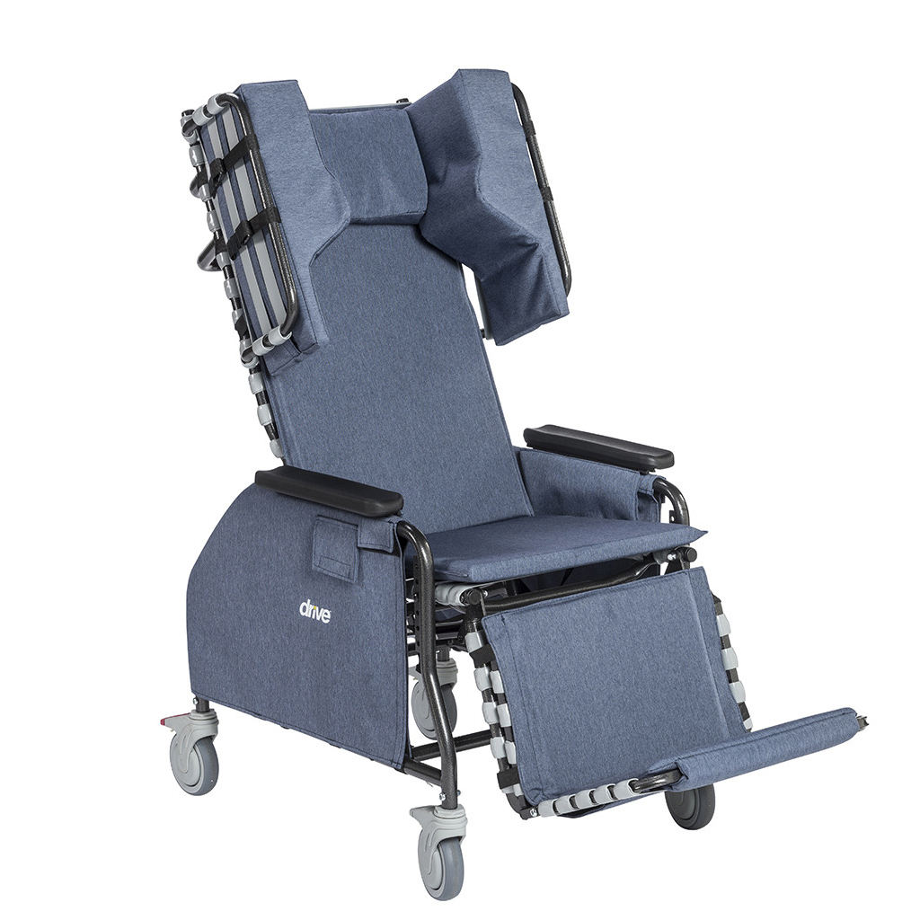 Rose Comfort Max tilt and recline chair with casters