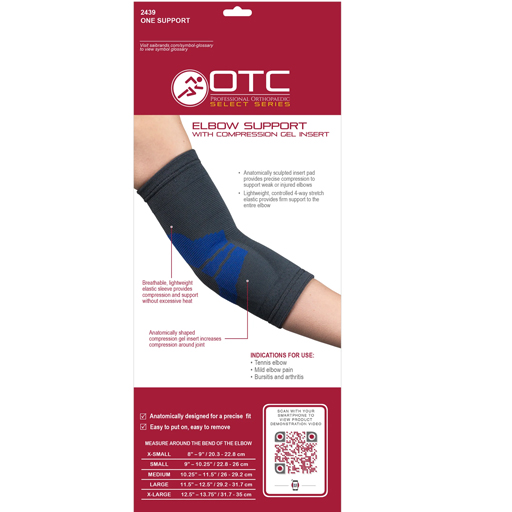 ELBOW SUPPORT WITH COMPRESSION GEL INSERT-3