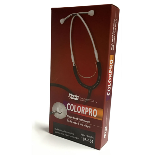 Physio Logic ColorPro Stethoscope -Black
