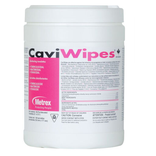 Metrex CaviWipes Surface Disinfectant Wipes