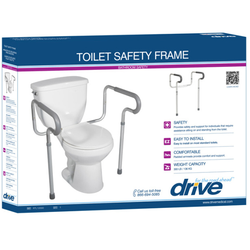 Toilet Safety Frame with Padded Arms-Edmonton
