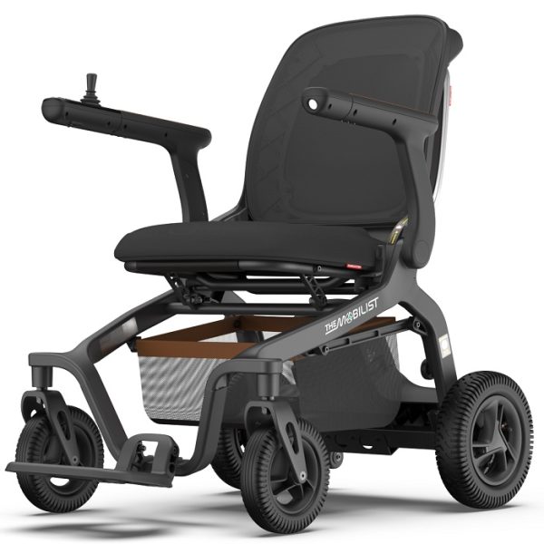 robooter-E40-black-folding-electric-wheelchair-Edmonton