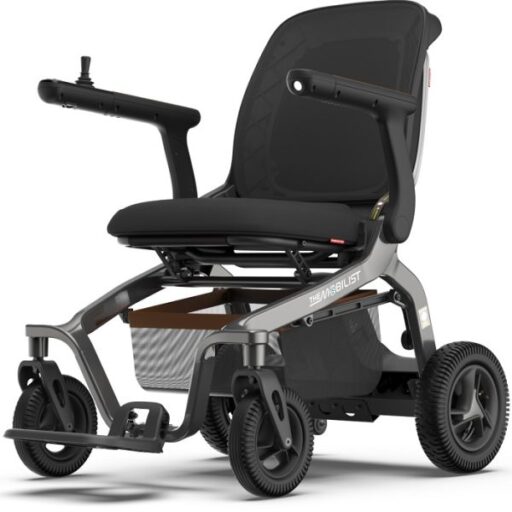 robooter-E40-grey-folding-electric-wheelchair - Edmonton