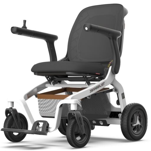 robooter-E40-white-folding-electric-wheelchair- Edmonton