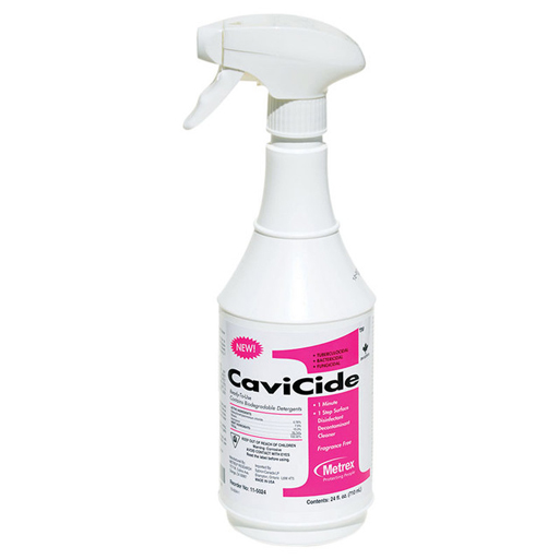 CaviCide1 Surface Disinfectant Liquid 24oz Spray Bottle 1 Minute - Edmonton