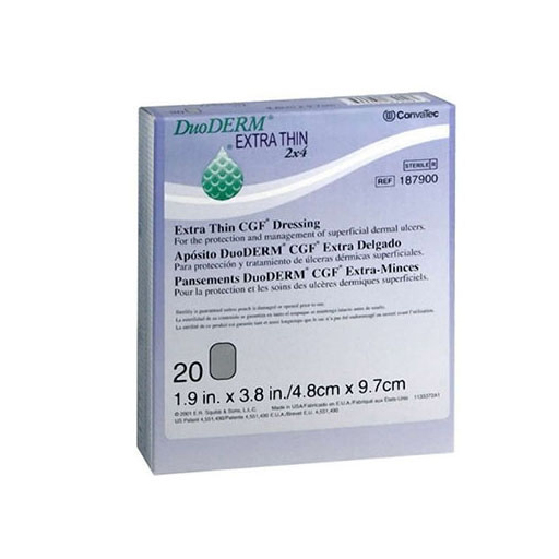 ConvaTec DuoDERM Control Gel Formula Hydrocolloid Extra Thin Dressing, Sterile-Edmonton