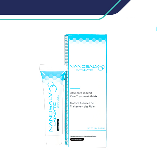 NanoSALV Catalytic™ Advanced Wound Care Treatment Matrix -60 Applications - Edmonton