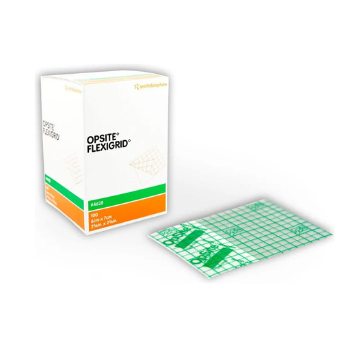 Smith and Nephew OPSITE FLEXIGRID Transparent Film Dressing-1-Edmonton