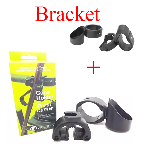 Evolution Walker Cane Holder & Bracket
