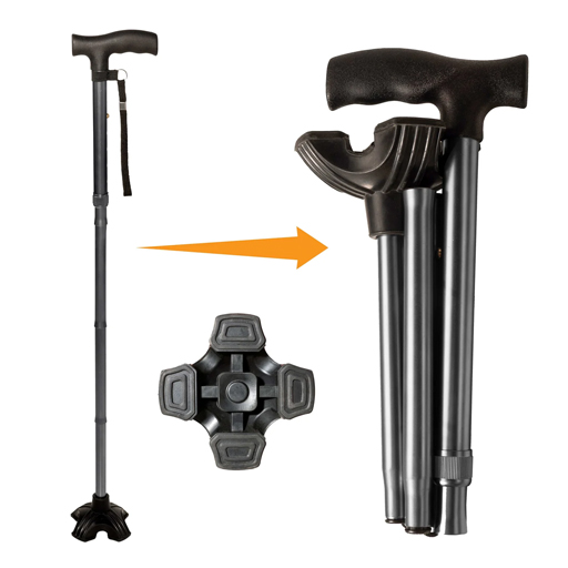 Wonder Cane – Folding Adjustable Standing Cane- Edmonton