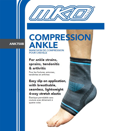 MKO Select Compression Ankle Sleeve